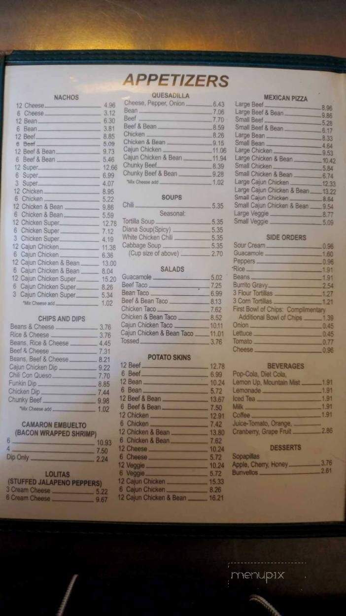 Magdalena's - Lambertville, MI menu_pic