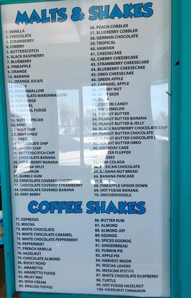 Zesto Drive Inn - Watertown, SD menu_pic