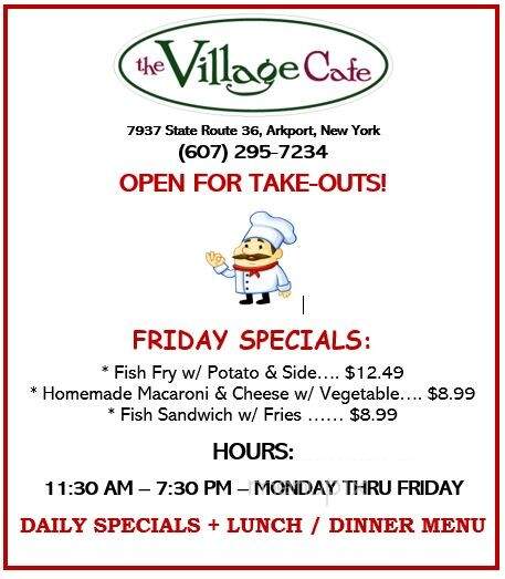 Village Cafe - Arkport, NY