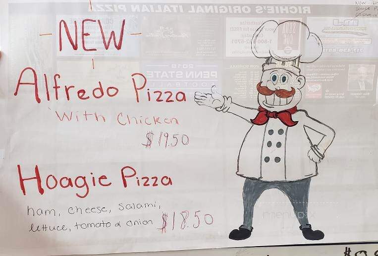 Richie's Oip - Belleville, PA menu_pic