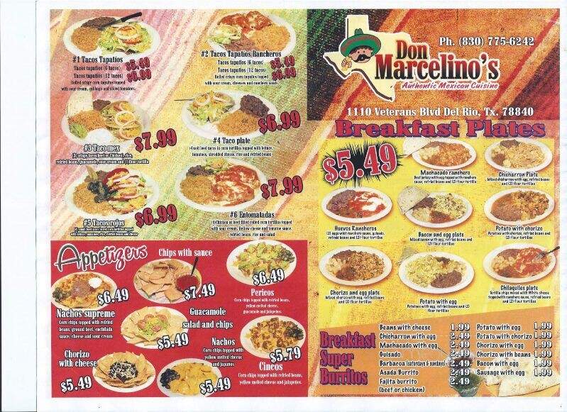 Don Marcelino Restaurant - Del Rio, TX