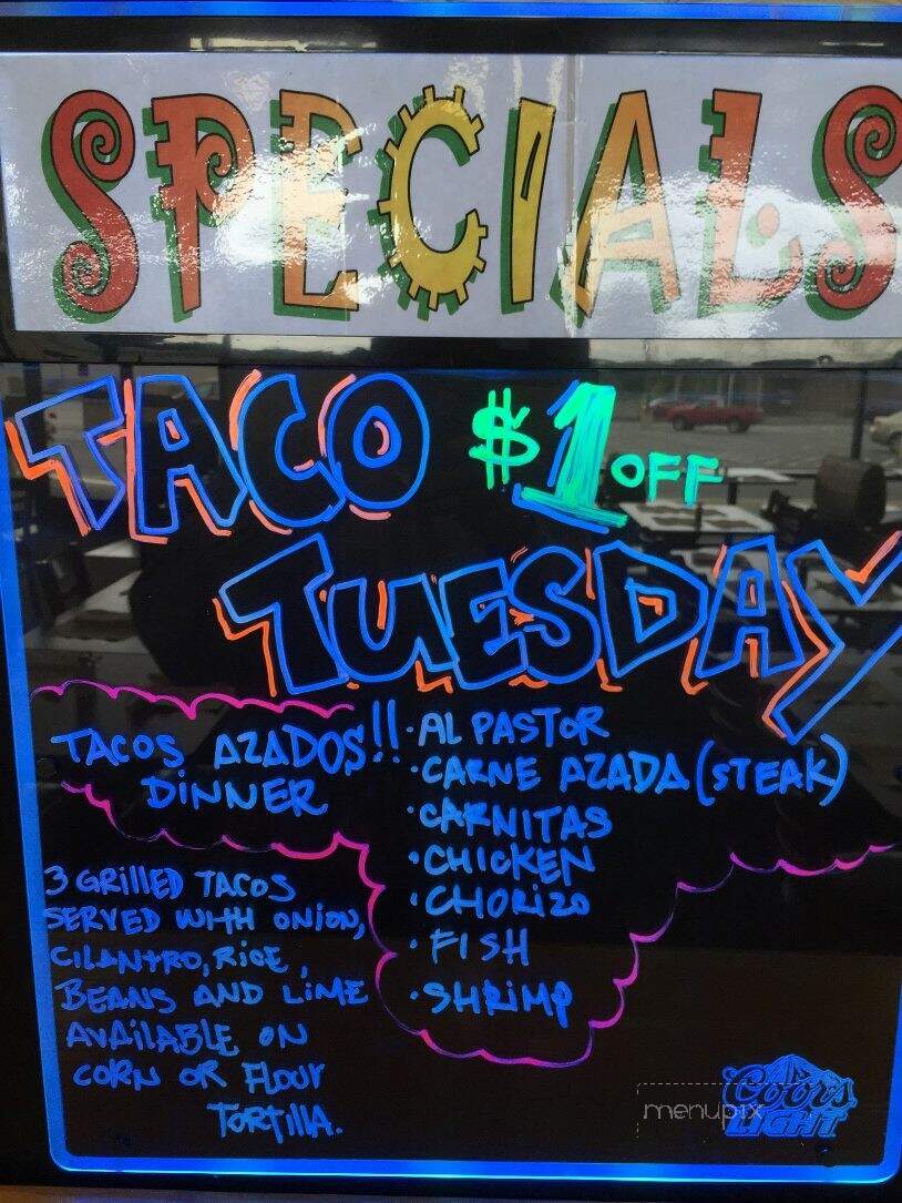 Toro Loco - Louisa, KY menu_pic