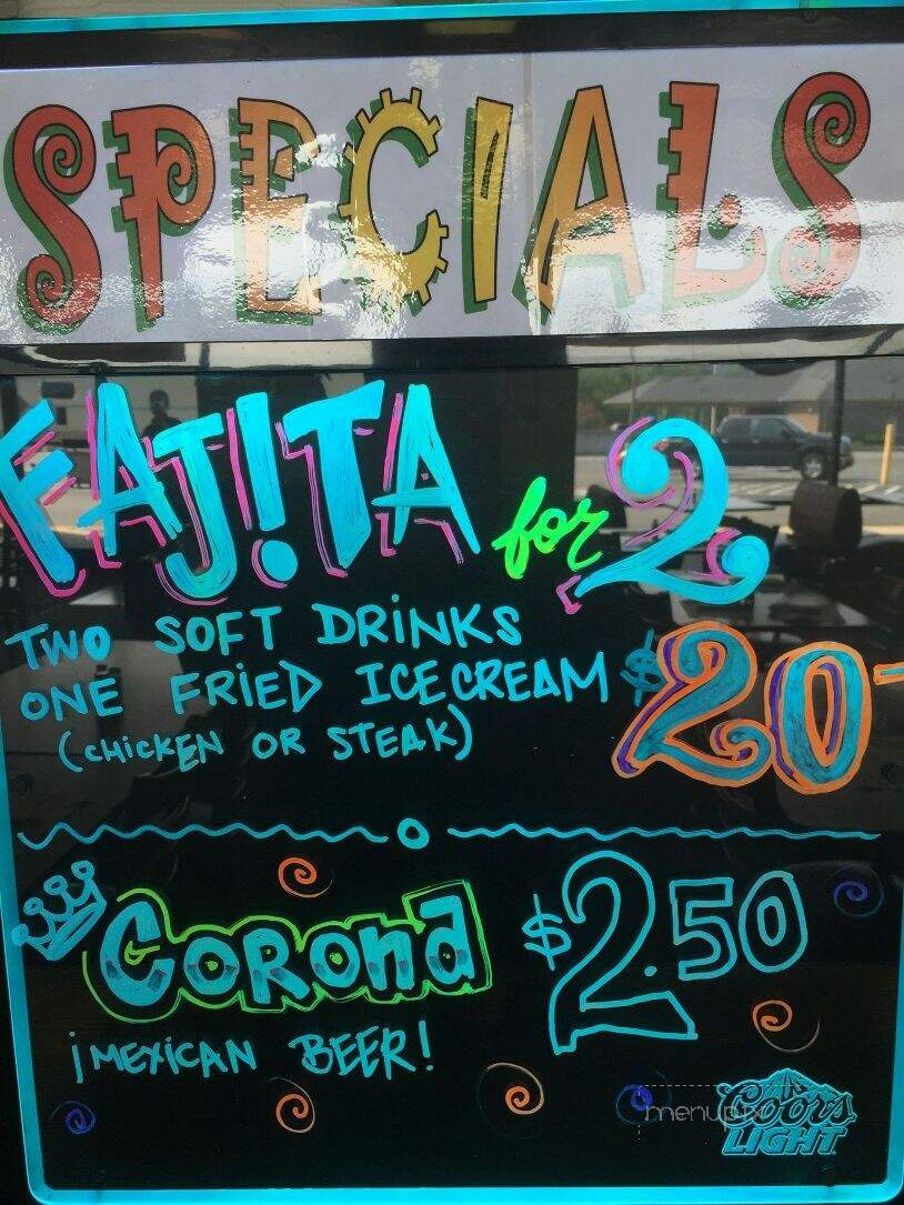 Toro Loco - Louisa, KY menu_pic
