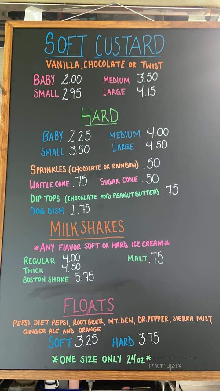 Unadilla Diner - Unadilla, NY menu_pic
