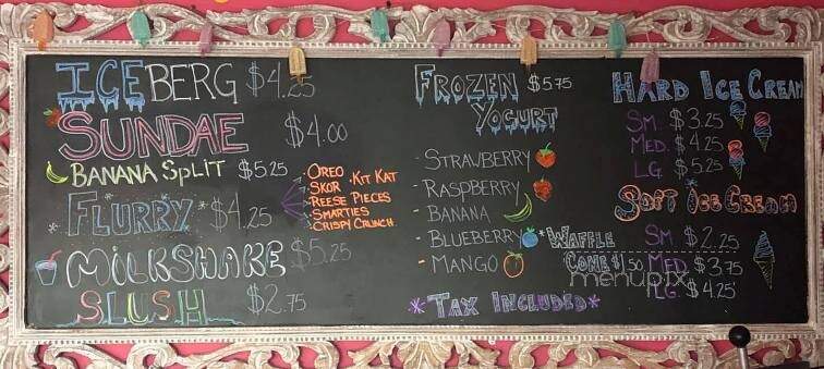 Chez Camille Take Out - Cap-Pele, NB menu_pic