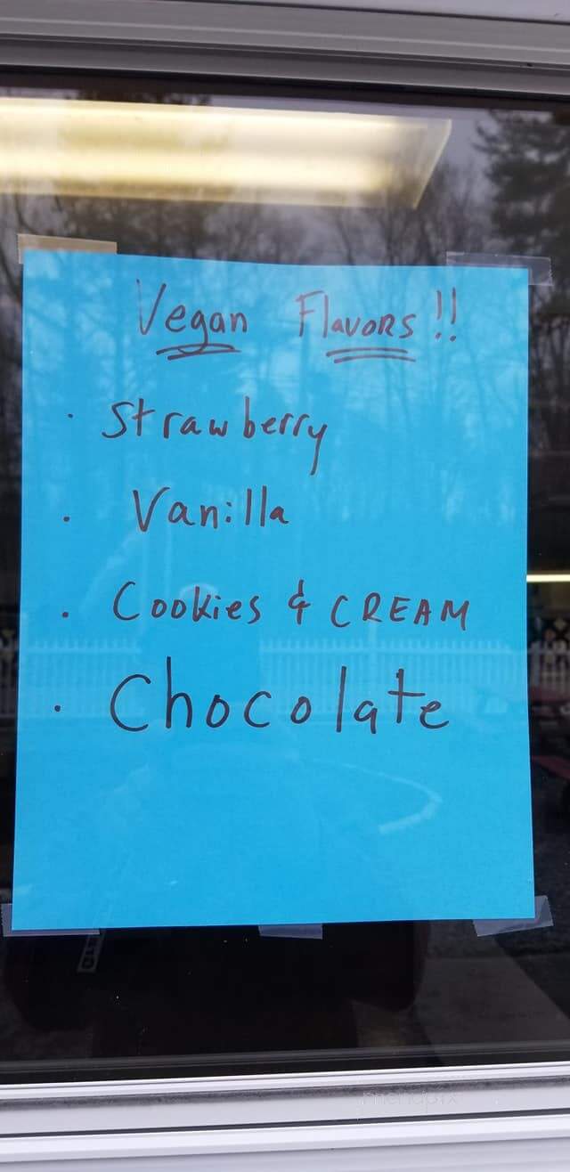 Jjs Ice Cream - Upton, MA menu_pic