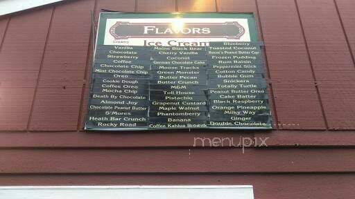 Jjs Ice Cream - Upton, MA menu_pic