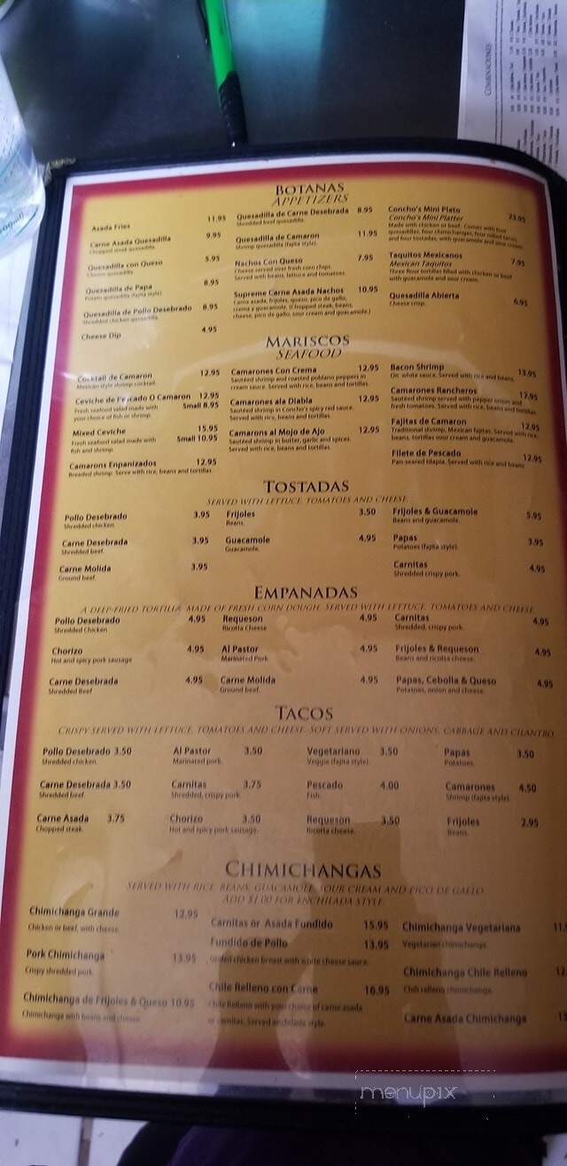 Concho's Mexican Restaurant - Cottonwood, AZ