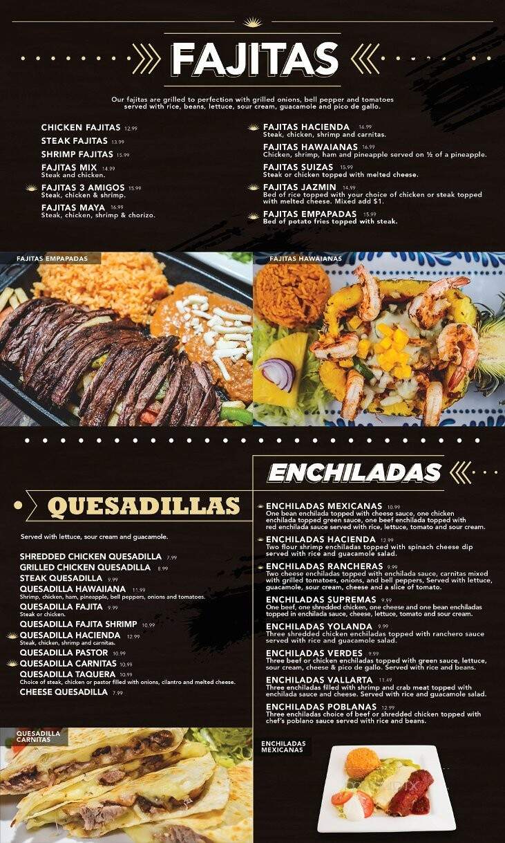 Hacienda Vieja Mexican Grill - Independence, MO menu_pic