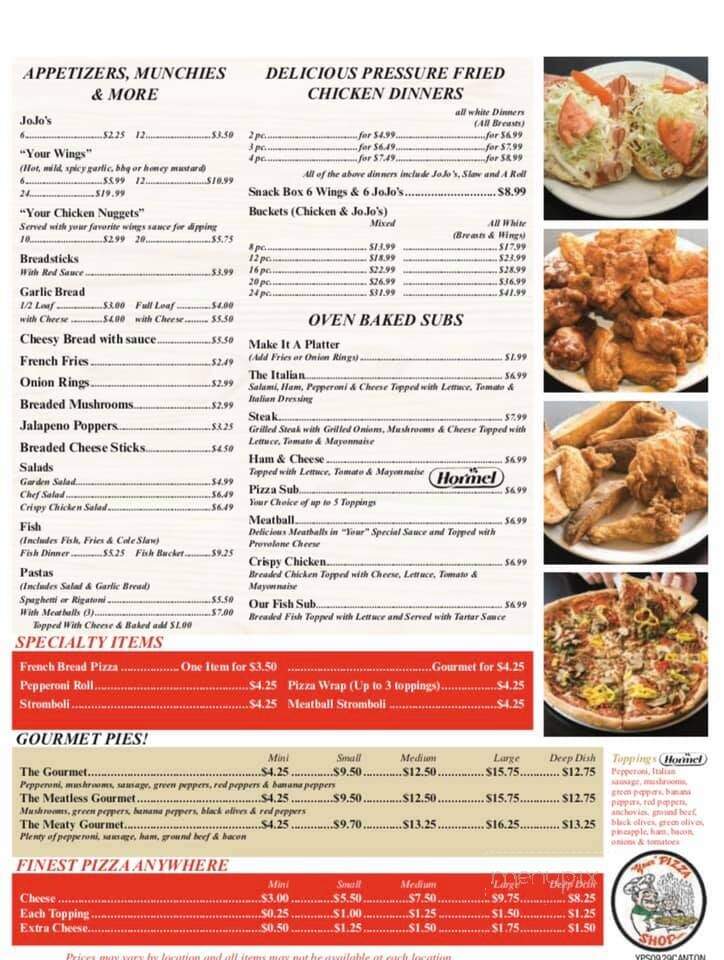 Your Pizza shop of Wooster Oh - Wooster, OH menu_pic