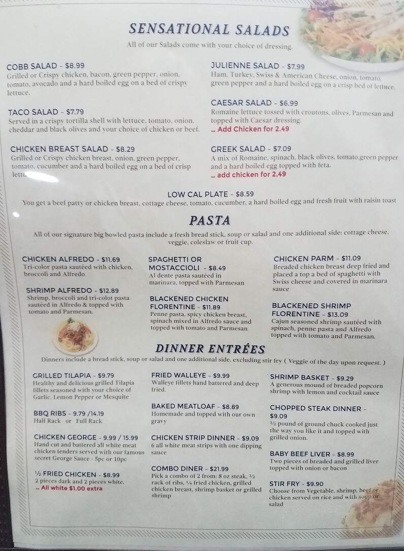 Lakeside Inn - Davis, IL menu_pic