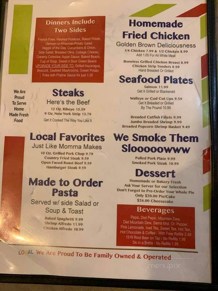 Skooter's - Mascoutah, IL menu_pic