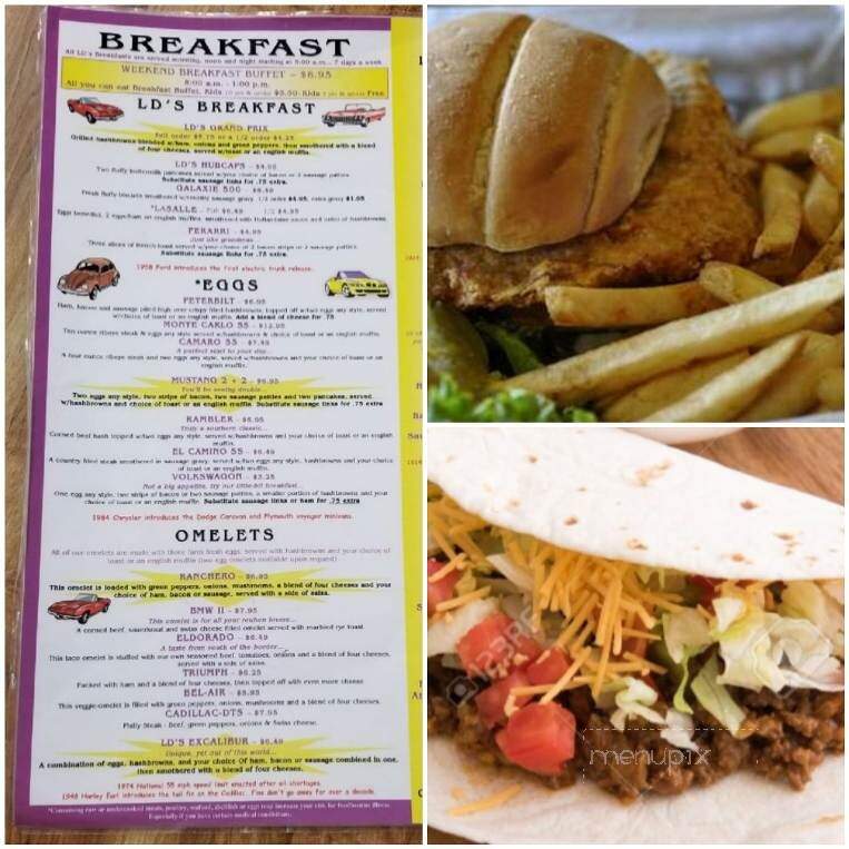 L D's Filling Station Bar - Mason City, IA menu_pic