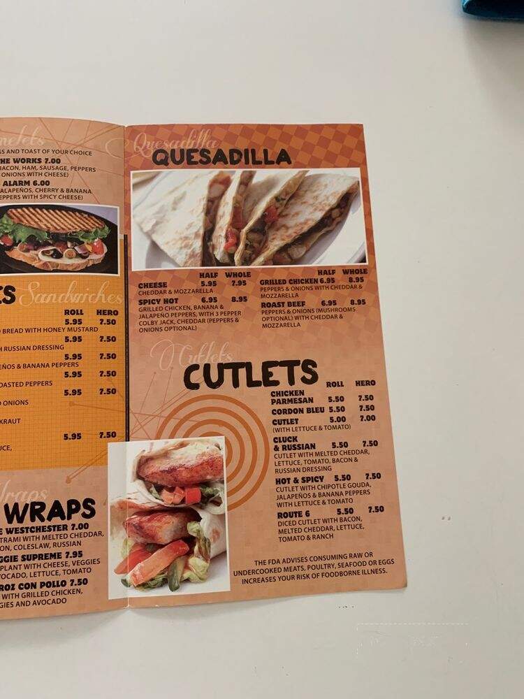 Montrose Italian Deli Ltd - Montrose, NY menu_pic