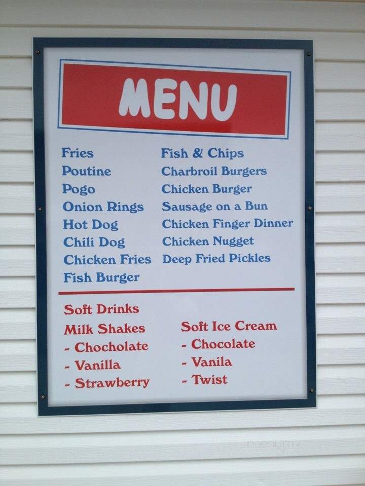 Larry's Chips - Sturgeon Falls, ON menu_pic