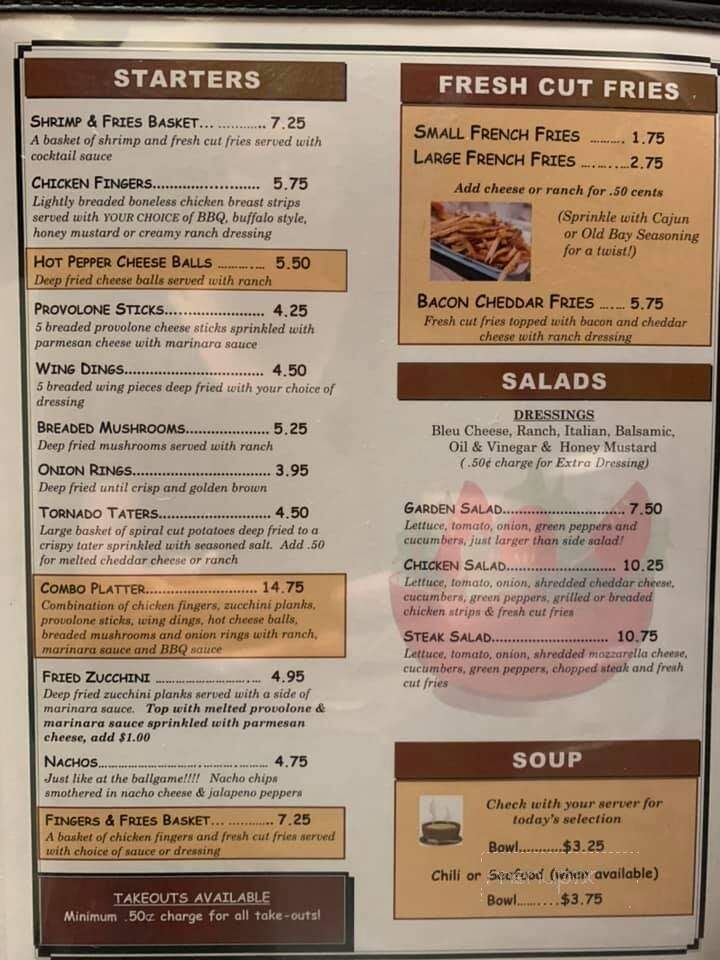 Park Valley Lounge - Pleasant Hills, PA menu_pic