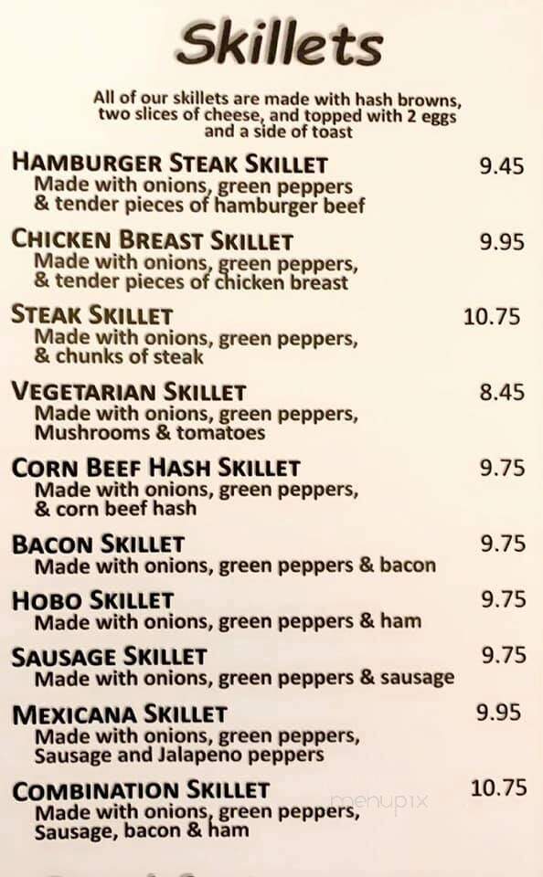 Beloit Family Restaurant - Beloit, WI menu_pic