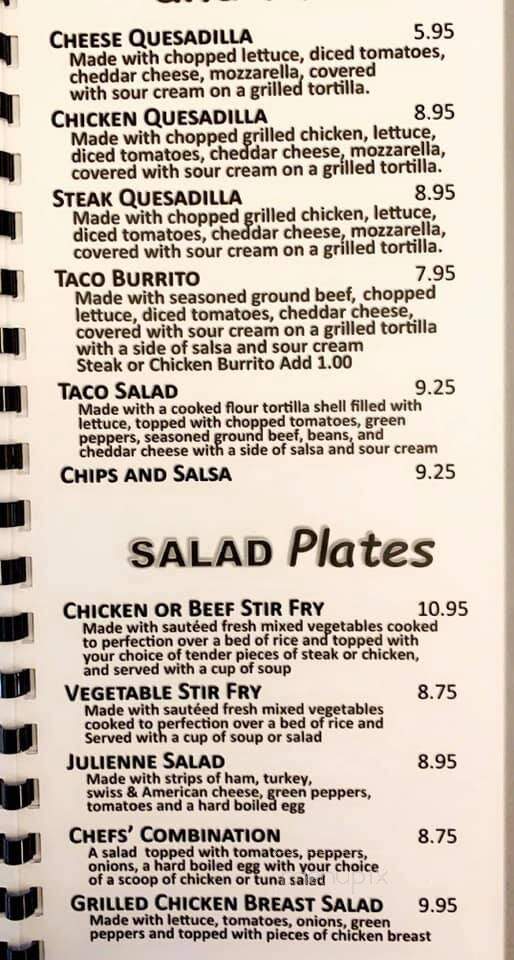 Beloit Family Restaurant - Beloit, WI menu_pic