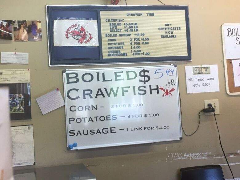 Crawfish Tyme - Shreveport, LA menu_pic