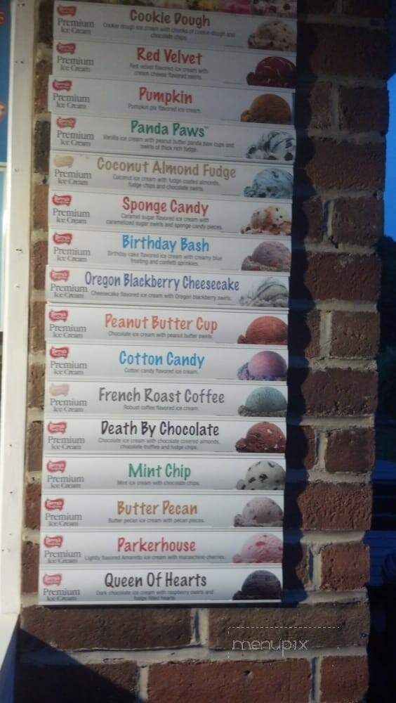 Dairy Delite - Bridgeville, PA menu_pic
