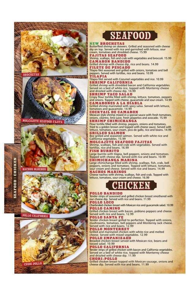 Mi Viejo - Carrollton, KY menu_pic