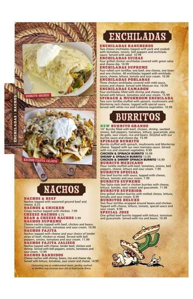 Mi Viejo - Carrollton, KY menu_pic