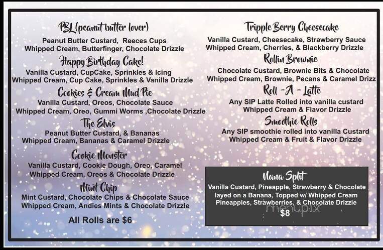 Sip Coffee House - Camdenton, MO menu_pic
