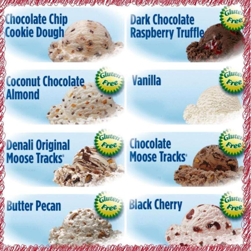 Yia Yia's Ice Cream Shoppe - Williamson, NY menu_pic