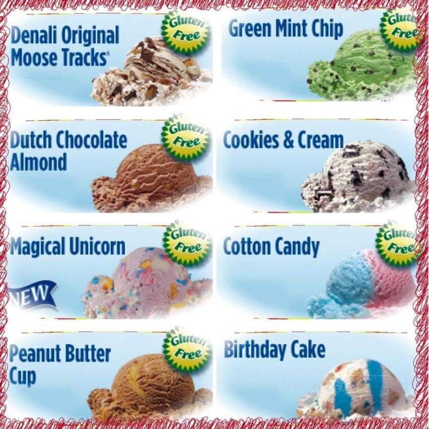 Yia Yia's Ice Cream Shoppe - Williamson, NY menu_pic