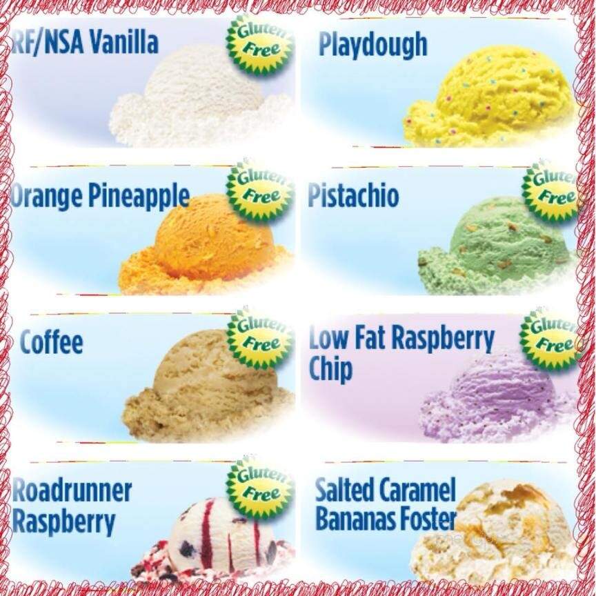 Yia Yia's Ice Cream Shoppe - Williamson, NY menu_pic