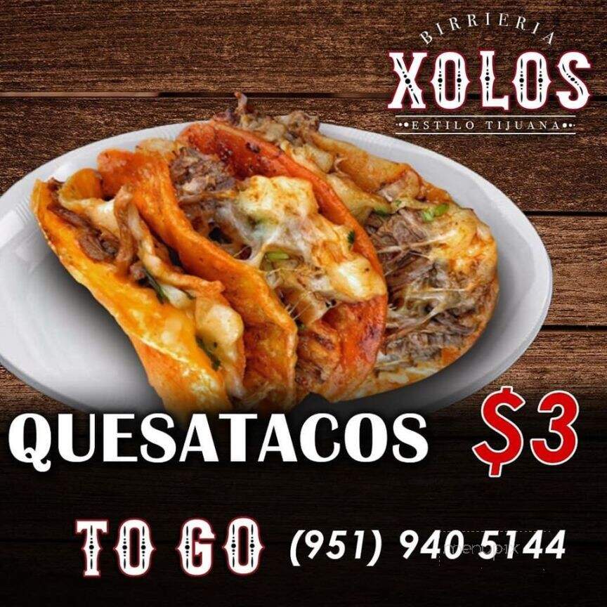 Birrieria Xolos - Perris, CA menu_pic