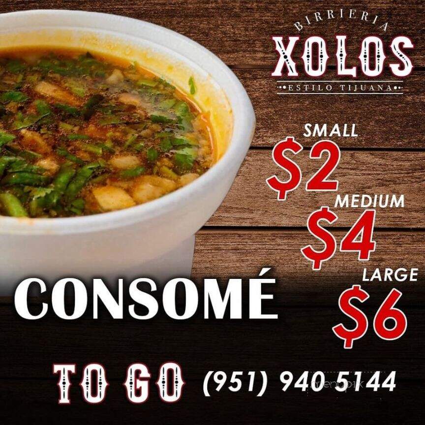 Birrieria Xolos - Perris, CA menu_pic