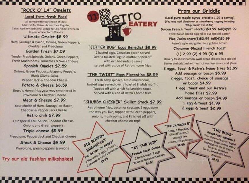 JJ's Retro Eatery - Union City, PA