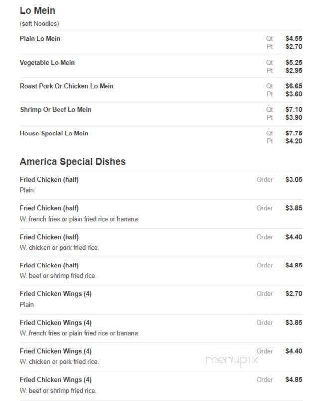 King's Wok Chinese Restaurant - Brookings, SD menu_pic