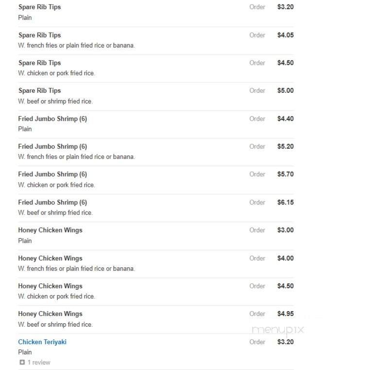 King's Wok Chinese Restaurant - Brookings, SD menu_pic