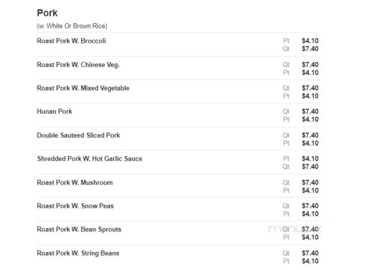 King's Wok Chinese Restaurant - Brookings, SD menu_pic