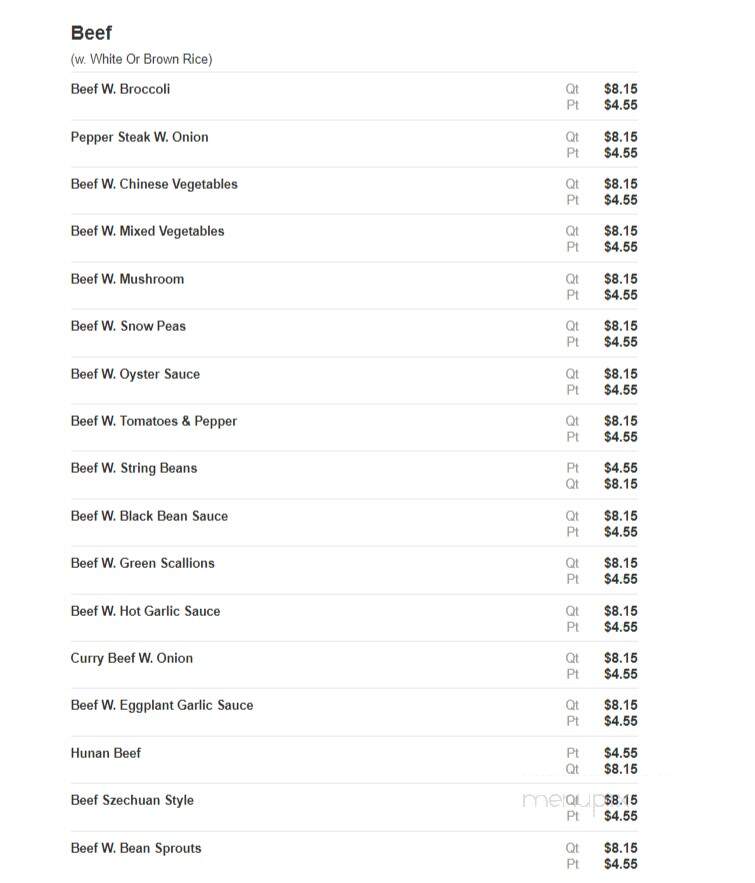 King's Wok Chinese Restaurant - Brookings, SD menu_pic