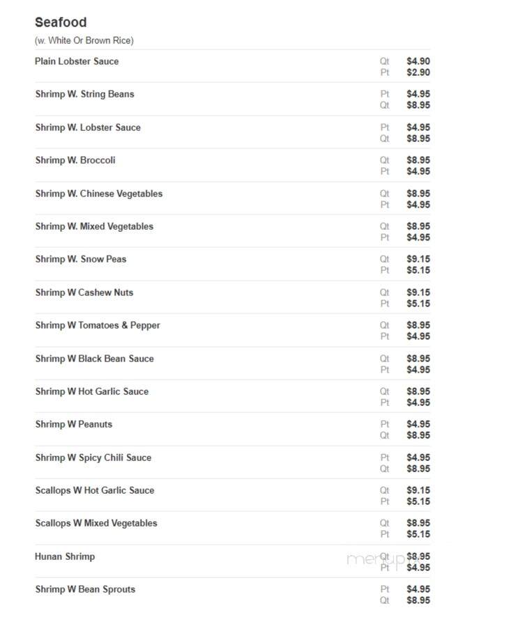 King's Wok Chinese Restaurant - Brookings, SD menu_pic