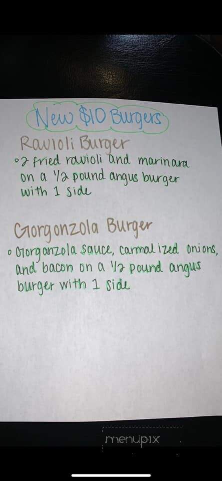 Boondocks Locker Room - Galesville, WI menu_pic