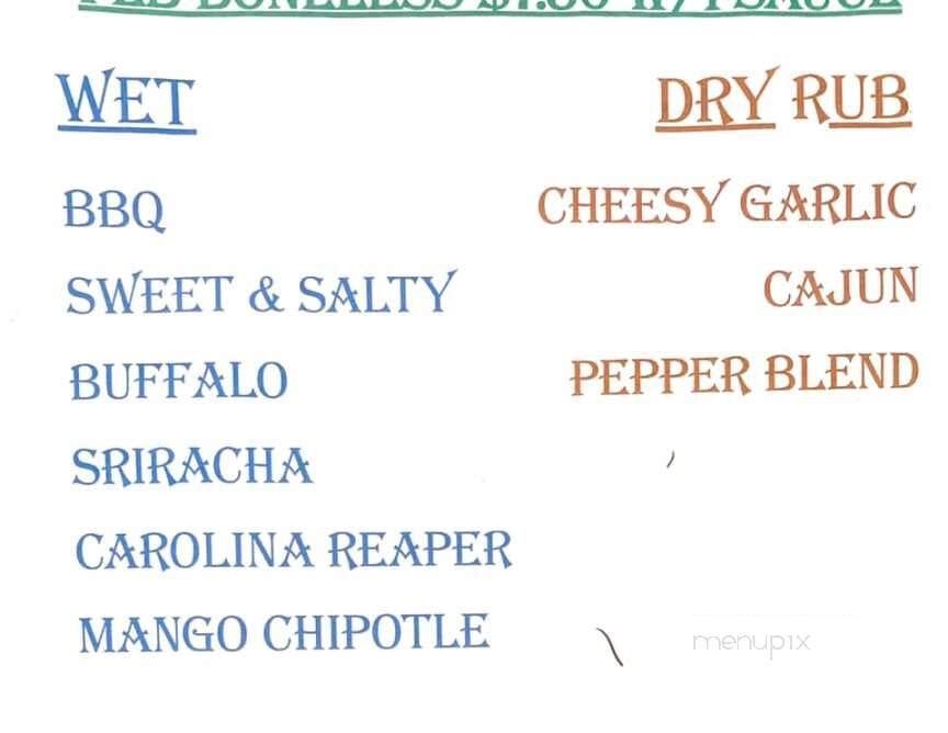 Boondocks Locker Room - Galesville, WI menu_pic
