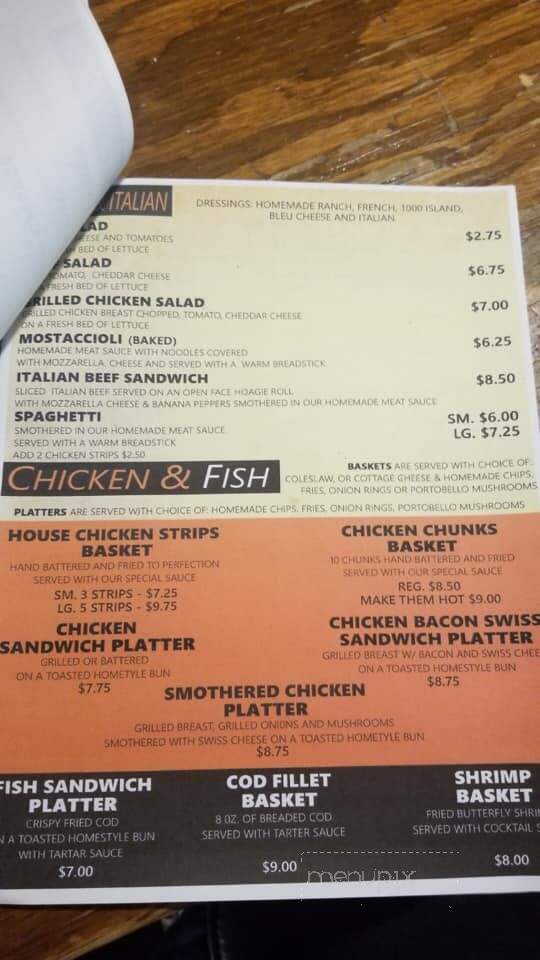 Bushy's Bar & Grill - Lyndon, IL menu_pic