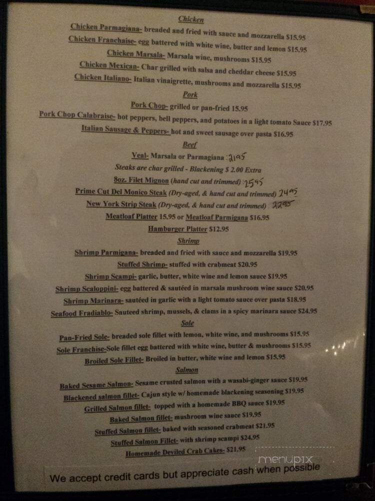 Bloomin' Onion Restaurant - Mountainhome, PA menu_pic