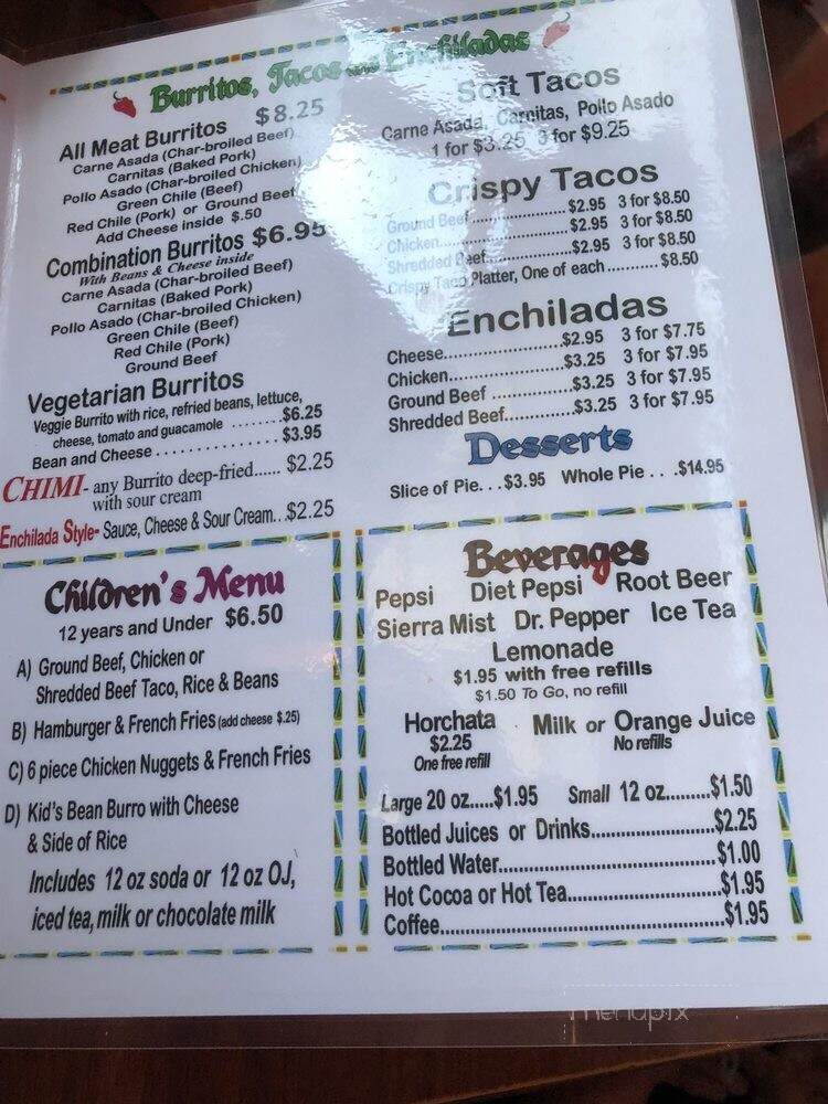 Casa Rivera's Taco Express - Oracle, AZ