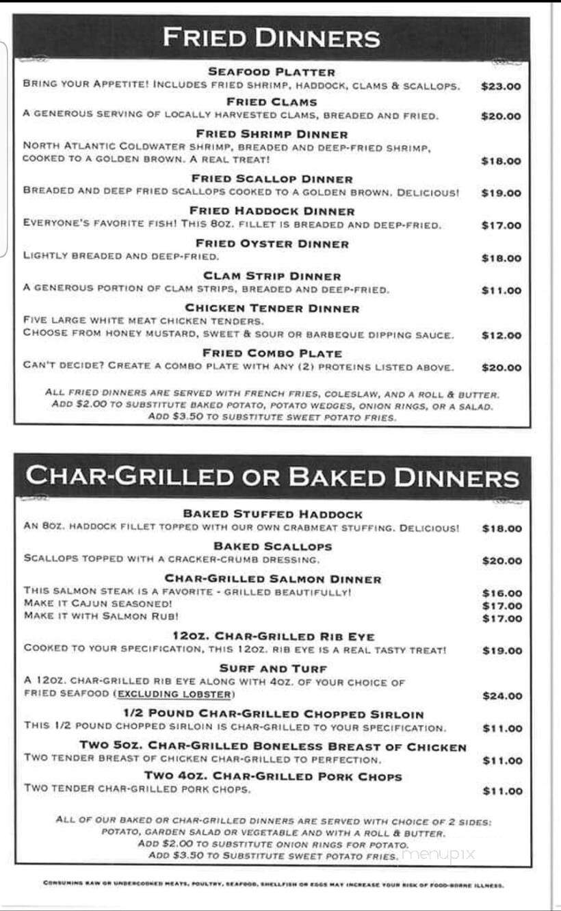 Reunion Station - Damariscotta, ME menu_pic