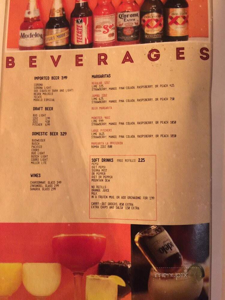Las Carretas - Lexington, MO menu_pic