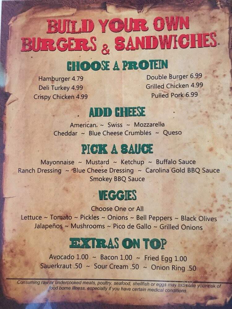 KJ's Family Restaurant - Judsonia, AR menu_pic