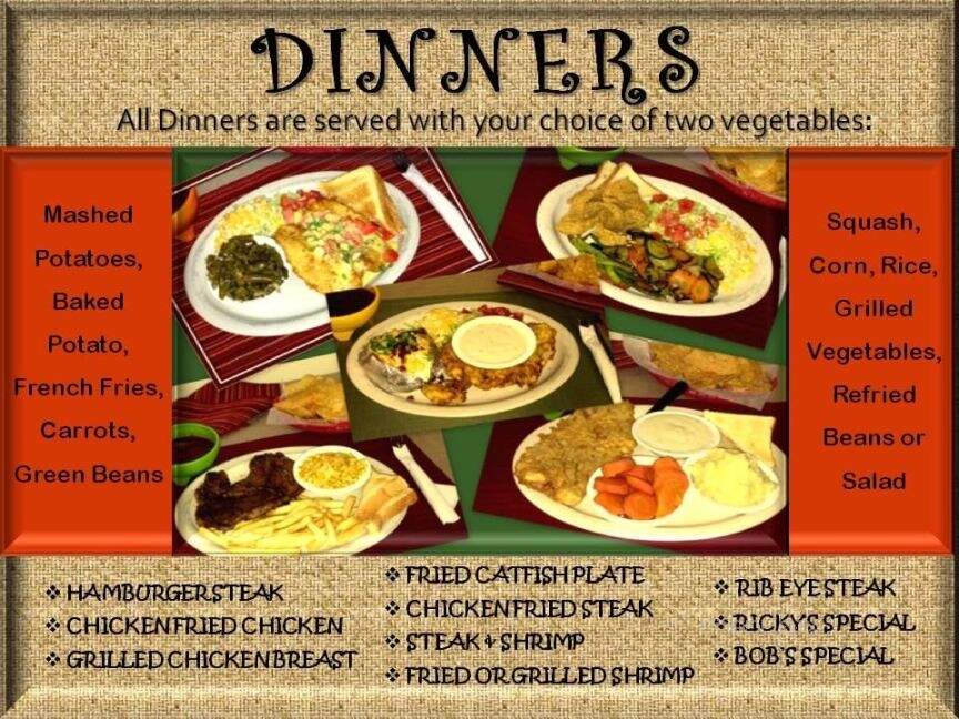 Granny's Restaurant - Lexington, TX menu_pic