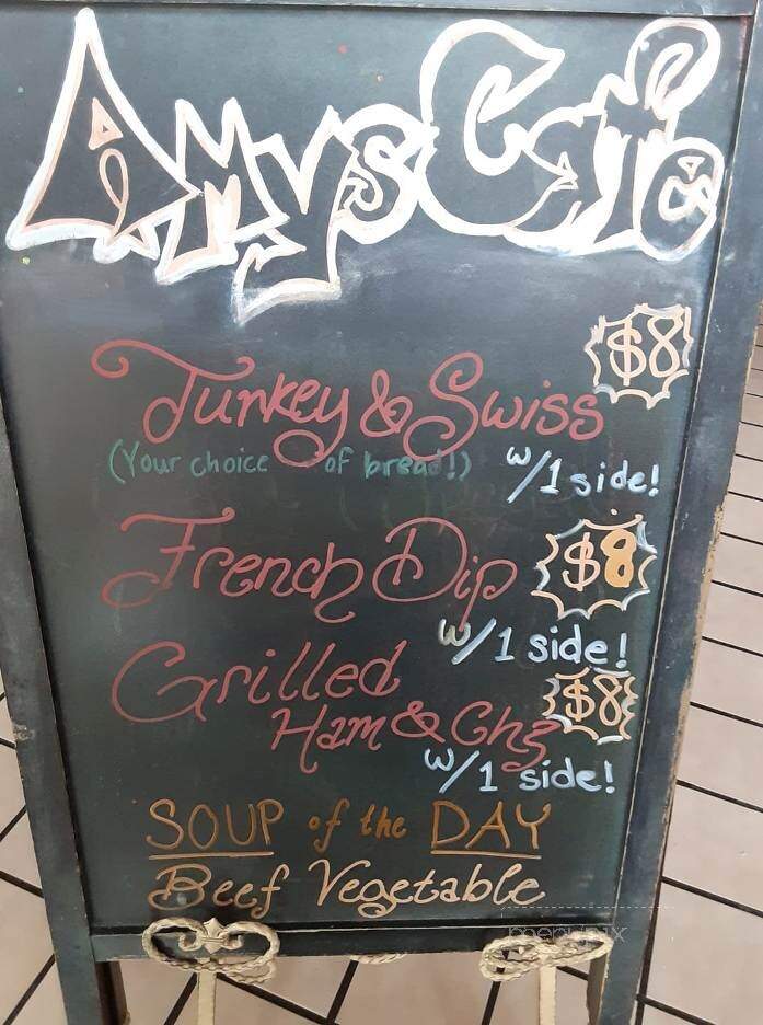 Amy's Cafe - Fredericksburg, VA menu_pic
