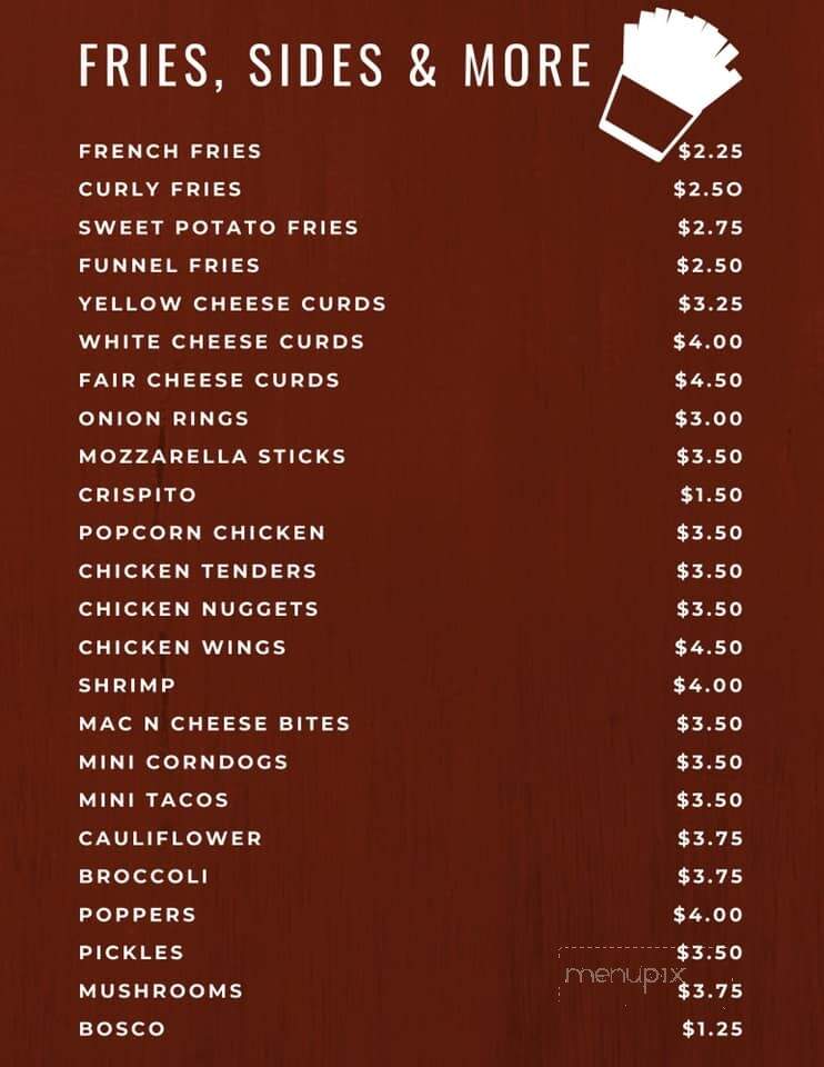 Palubicki's Eats 'n' Treats - Crandon, WI menu_pic