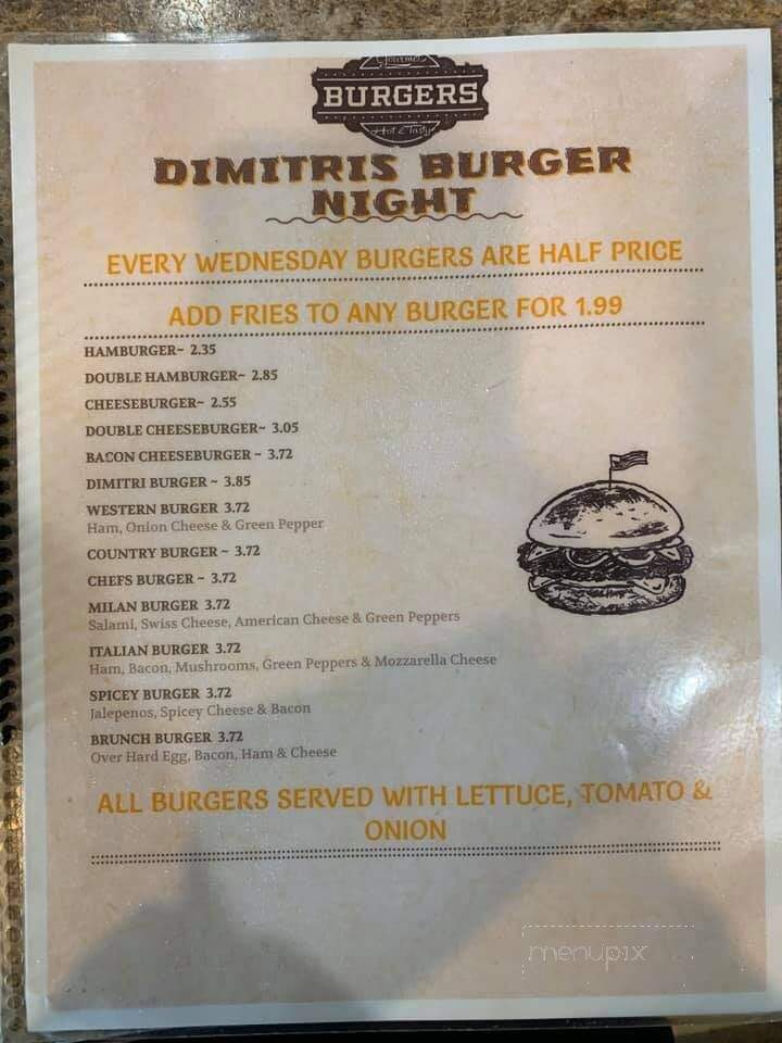 Dimitri's Corner Restaurant - Wellington, OH